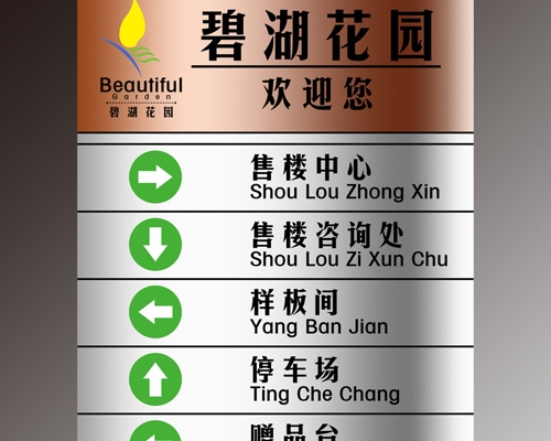 导向牌