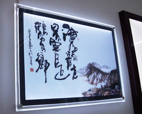 水晶灯箱